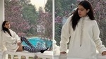 Sara Ali Khan keeps cosy in oversized hoodie and socks(Instagram/ saraalikhan95) Sara Ali Khan keeps cosy in oversized hoodie and socks(Instagram/ saraalikhan95)