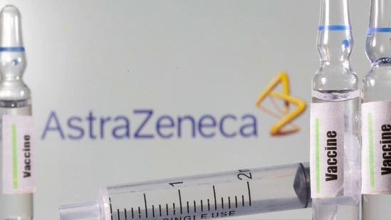 FILE PHOTO: A test tube labelled "vaccine" in front of an AstraZeneca logo in this illustration taken, September 9, 2020. REUTERS/Dado Ruvic/Illustration/File Photo (REUTERS)