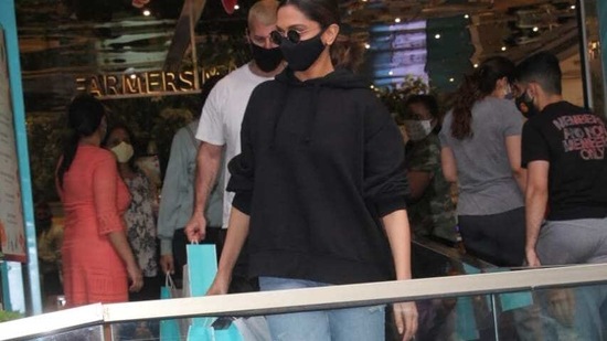 Deepika Padukone in Santacruz, Mumbai. (Varinder Chawla)