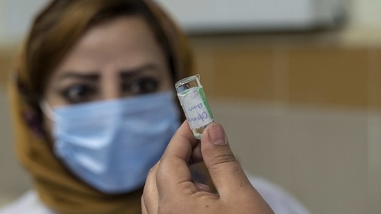 Over 2.76 crore samples have been tested in the state, with more than 1.20 lakh being tested on Thursday, (Bloomberg representative image) Over 2.76 crore samples have been tested in the state, with more than 1.20 lakh being tested on Thursday, (Bloomberg representative image)