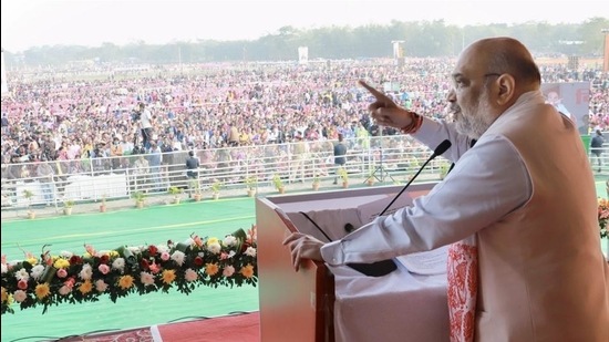 Union Home Minister Amit Shah. (PTI) Union Home Minister Amit Shah. (PTI)