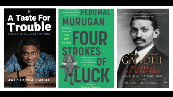 A memoir, a new collection of MK Gandhi’s writing, and a volume of short stories feature on our list of good reads. (HT Team) A memoir, a new collection of MK Gandhi’s writing, and a volume of short stories feature on our list of good reads. (HT Team)