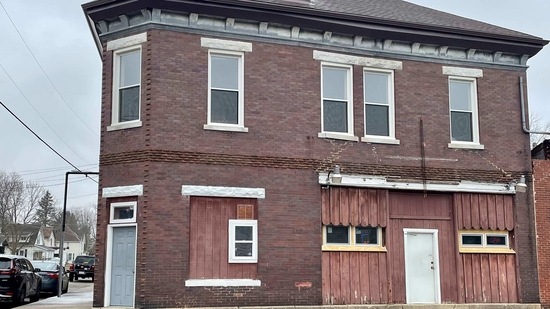 A now-shuttered Jolly Roger Bar and Grill brought the FBI and other investigators to Woodstock, Ohio, around 40 miles northwest of Columbus (AP Photo/Farnoush Amiri)(AP)