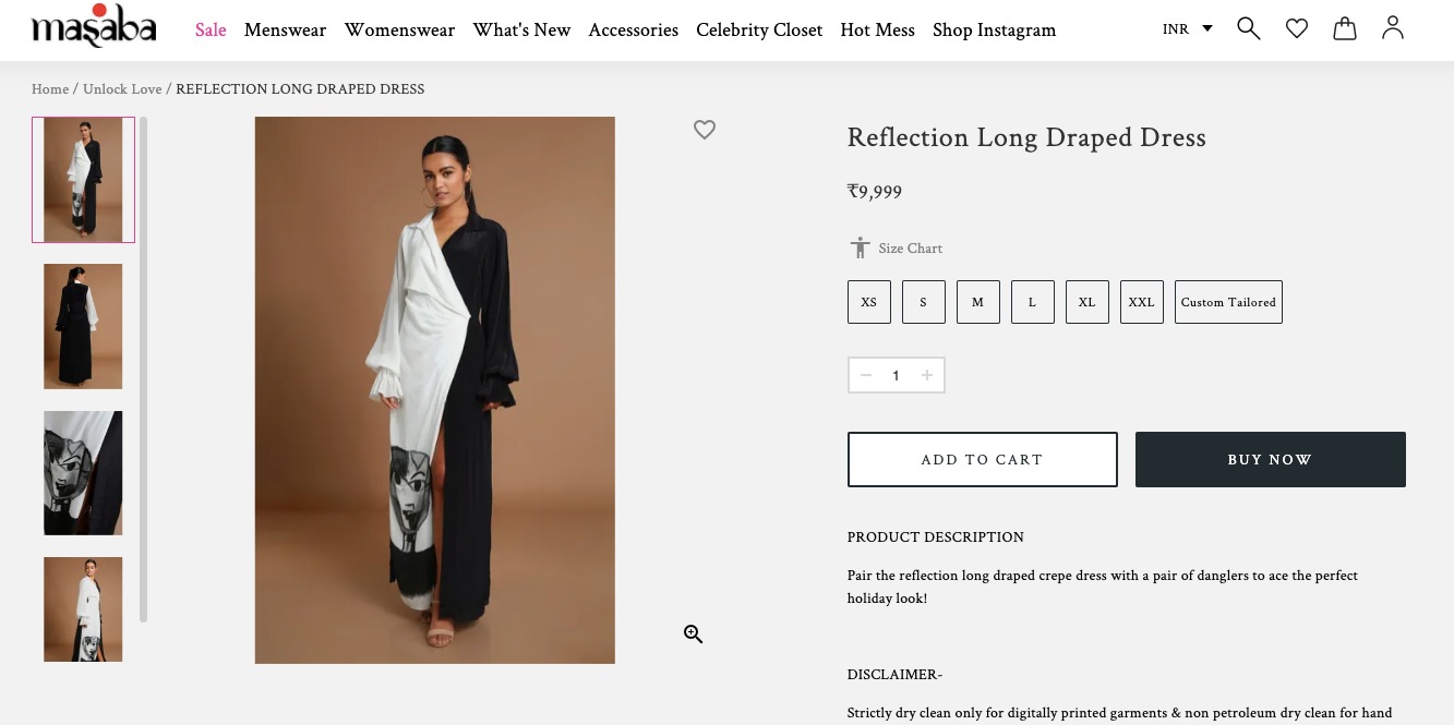Mira Rajput's dress is worth ₹10k (houseofmasaba.com) Mira Rajput's dress is worth ₹10k (houseofmasaba.com)