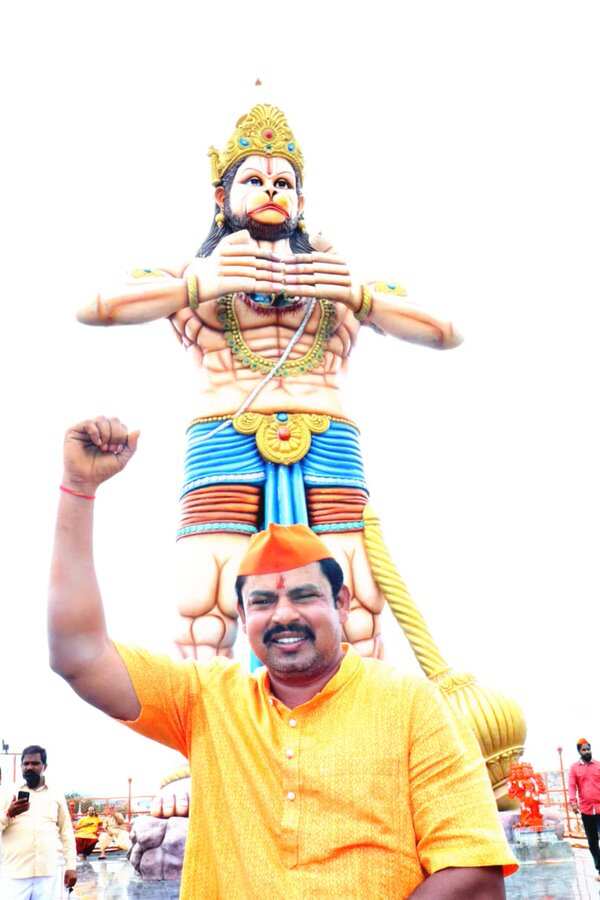 Bharatiya Janata Party lawmaker of Telangana assembly T Raja Singh. (Photo@TigerRajaSingh) Bharatiya Janata Party lawmaker of Telangana assembly T Raja Singh. (Photo@TigerRajaSingh)