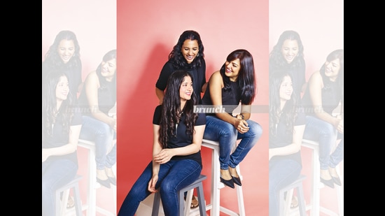 (Clockwise) Rehana Munir, Richa S Mukherjee and Anmol Malik pen personal stories on adapting to the world of new media; On Anmol: T-shirt, Burberry; jeans, Forever 21; On Rehana: Shrug, Zara; kurta, Fabindia; jeans: Levi’s; On Richa: Top, Zara; jeans, Bluenotes; Make-up and hair: Rashmi Shastri (Prabhat Shetty) (Clockwise) Rehana Munir, Richa S Mukherjee and Anmol Malik pen personal stories on adapting to the world of new media; On Anmol: T-shirt, Burberry; jeans, Forever 21; On Rehana: Shrug, Zara; kurta, Fabindia; jeans: Levi’s; On Richa: Top, Zara; jeans, Bluenotes; Make-up and hair: Rashmi Shastri (Prabhat Shetty)