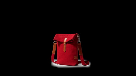Crimson red bag from the Fleet Collection by Daily Objects Crimson red bag from the Fleet Collection by Daily Objects