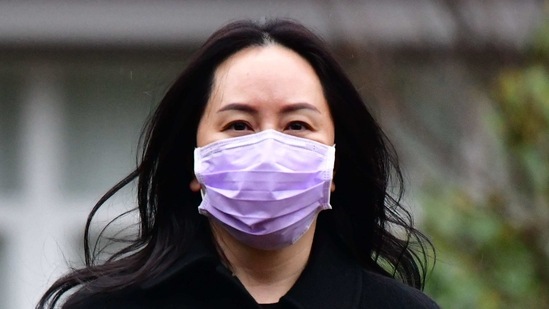 Meng is wanted by the US authorities for her alleged role in violating sanctions against Iran. (AFP)