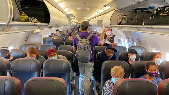 The CDC said transportation operators may require a negative Covid-19 test from passengers. (AFP) The CDC said transportation operators may require a negative Covid-19 test from passengers. (AFP)
