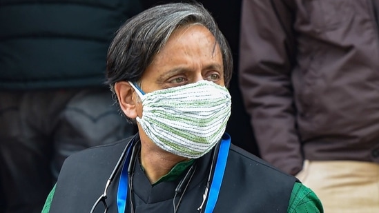 The police said the complainant has accused Tharoor, Sardesai and five other journalists of spreading “false and misleading information”.(PTI) The police said the complainant has accused Tharoor, Sardesai and five other journalists of spreading “false and misleading information”.(PTI)