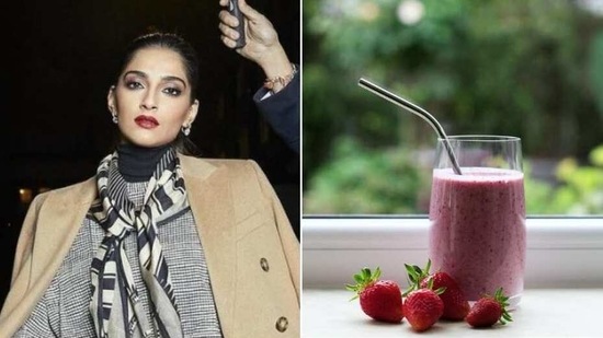 Sonam Kapoor shares her breakfast smoothie recipe (Instagram/sonamkapoor and unsplash) Sonam Kapoor shares her breakfast smoothie recipe (Instagram/sonamkapoor and unsplash)