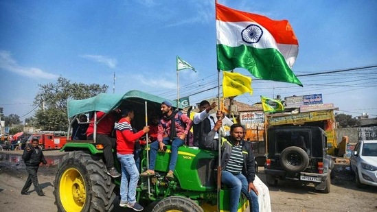 Farmers from Punjab and Haryana have been camping at Delhi's borders for more than two months now against the new farm laws. (HT photo) Farmers from Punjab and Haryana have been camping at Delhi's borders for more than two months now against the new farm laws. (HT photo)