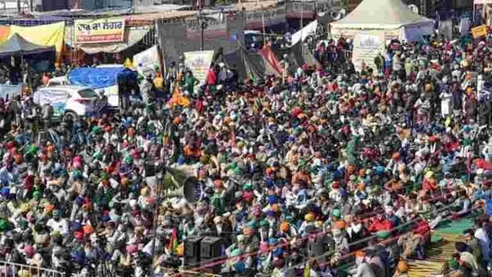 The suspension orders were first issued by the Centre for five border points in Delhi after violence broke out during the Republic Day tractor rally.(PTI Photo)