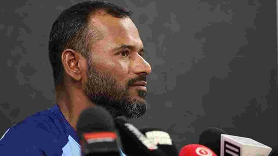 File image of India's fielding coach R Sridhar.(Getty Images) File image of India's fielding coach R Sridhar.(Getty Images)
