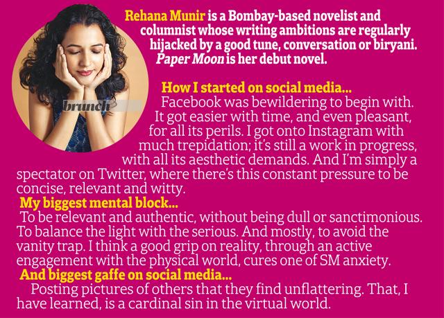 Rehana started wit Facebook, before she created her Twitter and Instagram accounts Rehana started wit Facebook, before she created her Twitter and Instagram accounts