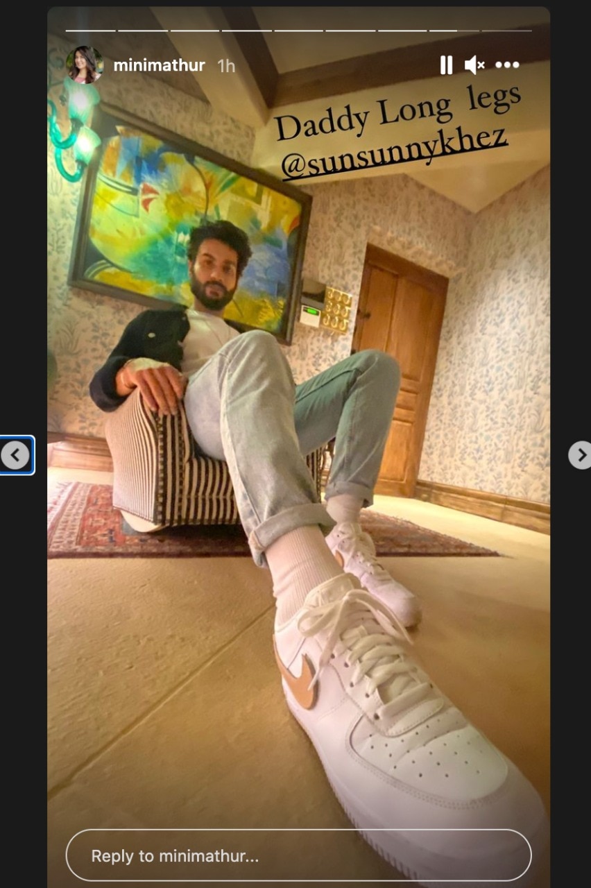 Sunny Kaushal's photo shared by Mini. Sunny Kaushal's photo shared by Mini.