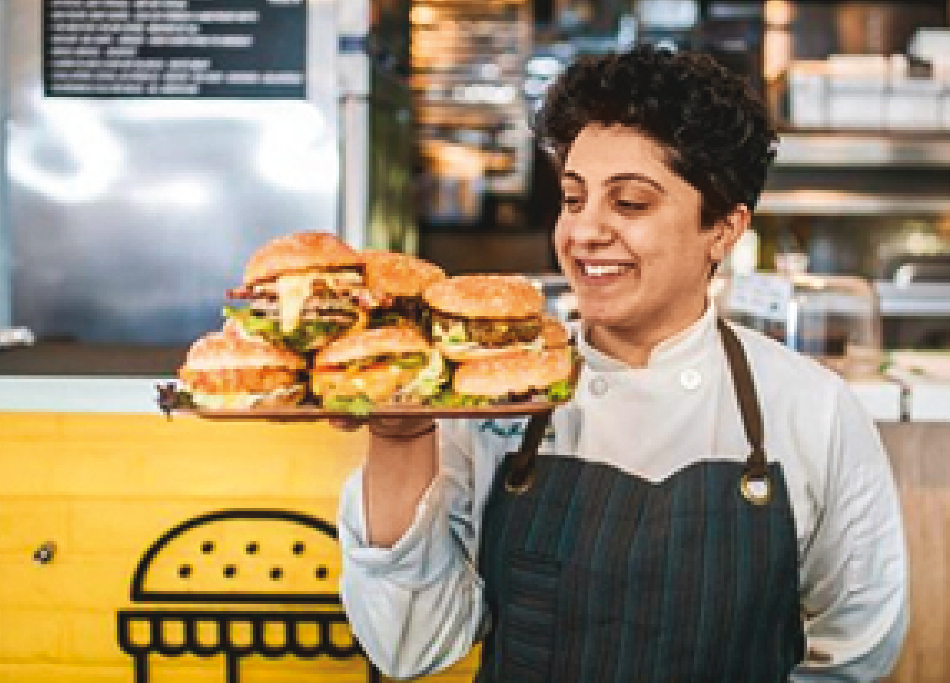 Aku’s – The Brrgrr Co.’s burger buns, made by a home chef, are created firmer on the owner Akriti Malhotra’s instructions