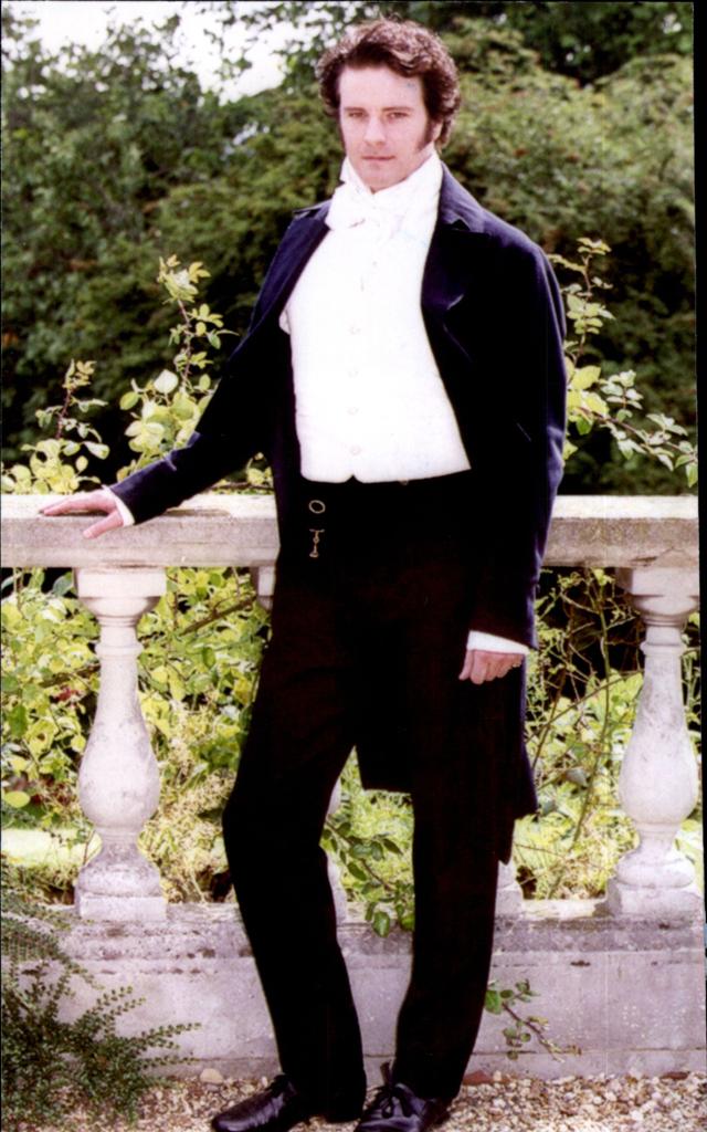 A Regency-era drama must have a sensual but aloof leading man who women can burn for. Think Colin Firth as Mr Darcy in Pride and Prejudice (1995). (BBC) A Regency-era drama must have a sensual but aloof leading man who women can burn for. Think Colin Firth as Mr Darcy in Pride and Prejudice (1995). (BBC)