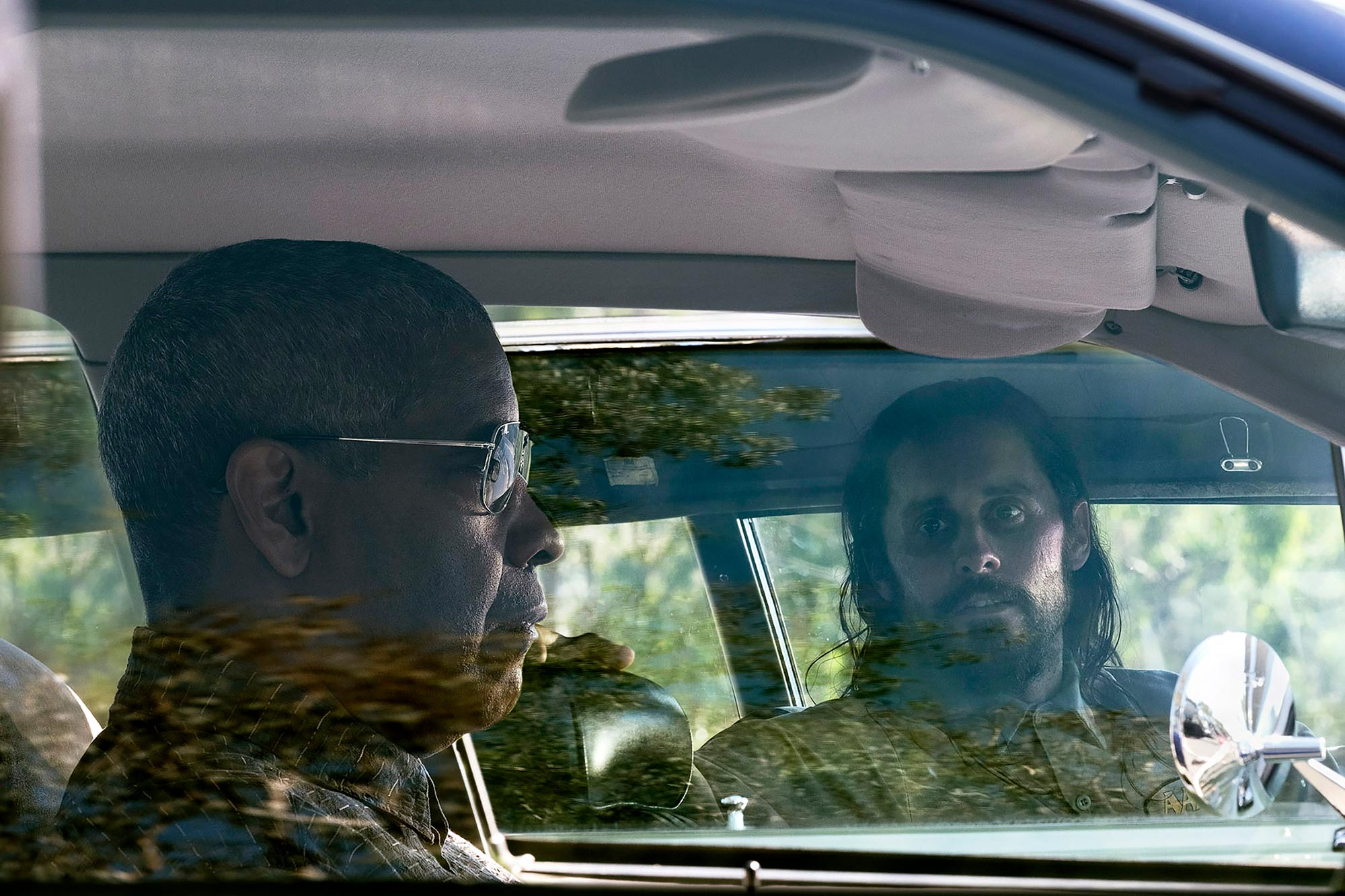 Denzel Washington and Jared Leto in a still from The Little Things. Denzel Washington and Jared Leto in a still from The Little Things.