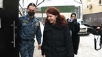 Russian opposition leader Alexei Navalny's spokeswoman Kira Yarmysh enters the Savyolovsky district court prior to a hearing into her case in Moscow on January 22, 2021. - Kira Yarmysh, a 31-year-old Navalny spokeswoman who spent the night in jail, is accused of violating legislation on public gatherings and could be detained for 10 days. Allies of jailed Russian opposition politician Alexei Navalny were facing possible fines and prison time on on January 22 in court cases that ramp up pressure on Kremlin critics ahead of weekend protests. Navalny's allies are planning to hold demonstrations on January 23 in dozens of cities in support of the Kremlin critic who was arrested and jailed on his return to Russia following a near-fatal poisoning with a nerve agent. (Photo by Kirill KUDRYAVTSEV / AFP)(AFP) Russian opposition leader Alexei Navalny's spokeswoman Kira Yarmysh enters the Savyolovsky district court prior to a hearing into her case in Moscow on January 22, 2021. - Kira Yarmysh, a 31-year-old Navalny spokeswoman who spent the night in jail, is accused of violating legislation on public gatherings and could be detained for 10 days. Allies of jailed Russian opposition politician Alexei Navalny were facing possible fines and prison time on on January 22 in court cases that ramp up pressure on Kremlin critics ahead of weekend protests. Navalny's allies are planning to hold demonstrations on January 23 in dozens of cities in support of the Kremlin critic who was arrested and jailed on his return to Russia following a near-fatal poisoning with a nerve agent. (Photo by Kirill KUDRYAVTSEV / AFP)(AFP)