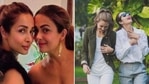 Malaika Arora with her sister Amrita Arora. Malaika Arora with her sister Amrita Arora.