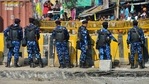 Apart from farmers, people travelling between Delhi and Haryana also faced problems because of the police blockade.(PTI) Apart from farmers, people travelling between Delhi and Haryana also faced problems because of the police blockade.(PTI)