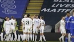 Leeds United's Patrick Bamford celebrates scoring the team's second goal. (Reuters) Leeds United's Patrick Bamford celebrates scoring the team's second goal. (Reuters)