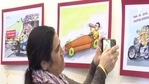 A total of 150 artists took part in the exhibition.(ANI) A total of 150 artists took part in the exhibition.(ANI)