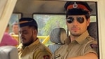 Sidharth Malhotra on the set of his upcoming film, Thank God. Sidharth Malhotra on the set of his upcoming film, Thank God.
