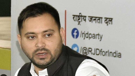RJD leader Tejashwi Yadav. (HT FILE PHOTO) RJD leader Tejashwi Yadav. (HT FILE PHOTO)