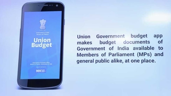 The application was launched by Sitharaman and will be extremely helpful as the budget is going paperless for the very first time.(Image via Twitter)