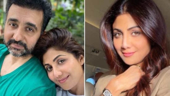 Shilpa Shetty and her husband stepped out for dinner on Saturday. Shilpa Shetty and her husband stepped out for dinner on Saturday.