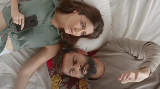 Anushka Sharma and Virat Kohli look cute as ever in a new ad.