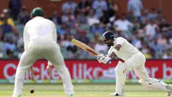 India's Virat Kohli bats during the first cricket test between Australia and India in Adelaide, Australia,Saturday, Dec. 8, 2018. (AP Photo/James Elsby) (AP) India's Virat Kohli bats during the first cricket test between Australia and India in Adelaide, Australia,Saturday, Dec. 8, 2018. (AP Photo/James Elsby) (AP)