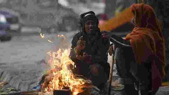 This is the fourth "cold wave" day in Delhi in a week. (Biplov Bhuyan/HT PHOTO) This is the fourth "cold wave" day in Delhi in a week. (Biplov Bhuyan/HT PHOTO)
