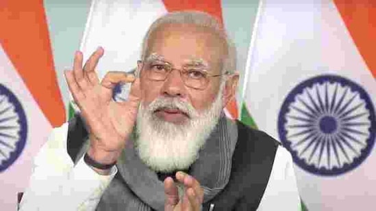 Modi pointed out that over 3 million Covid warriors were inoculated in just 15 days in India while the US and the UK took 18 days and 36 days respectively to achieve this target. (PTI file photo) Modi pointed out that over 3 million Covid warriors were inoculated in just 15 days in India while the US and the UK took 18 days and 36 days respectively to achieve this target. (PTI file photo)
