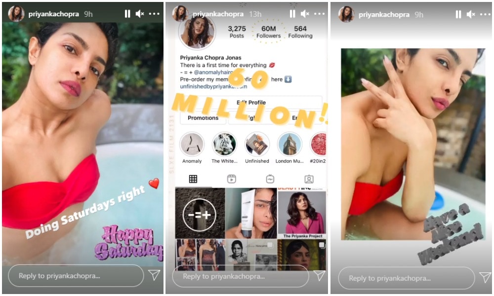 Priyanka Chopra now has 60 million followers on Instagram. Priyanka Chopra now has 60 million followers on Instagram.