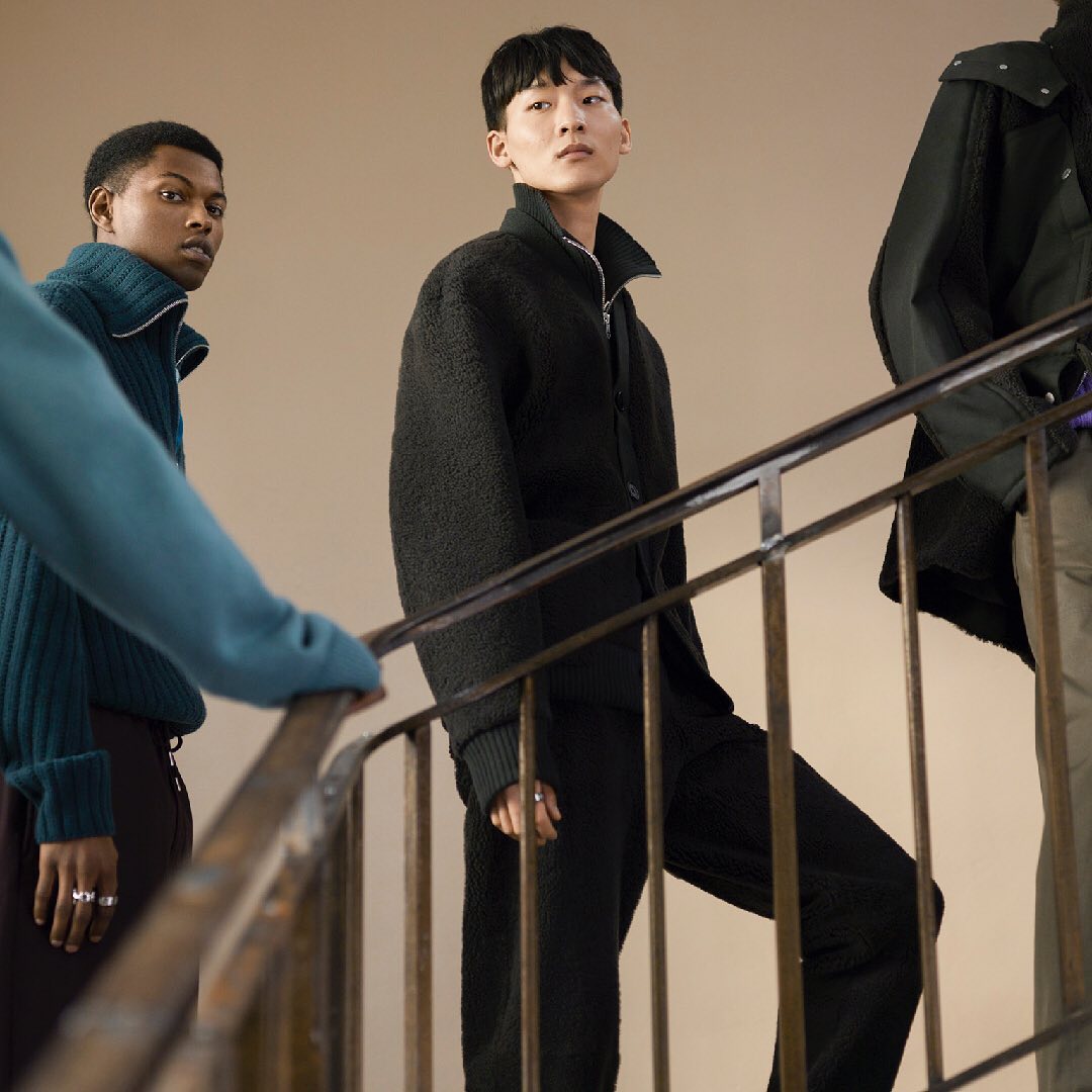 Models in Véronique Nichanian’s Winter 21 collection (Photo: Instagram/Hermes) Models in Véronique Nichanian’s Winter 21 collection (Photo: Instagram/Hermes)