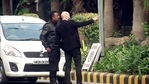 An official along with team of National Security Guard (NSG) visit the explosion site near the Israel Embassy to examine characteristics of explosives used, in New Delhi on Saturday. (ANI Photo) An official along with team of National Security Guard (NSG) visit the explosion site near the Israel Embassy to examine characteristics of explosives used, in New Delhi on Saturday. (ANI Photo)