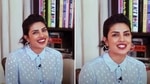 Priyanka Chopra in <span class='webrupee'>₹</span>7k formal top(YouTube/Marie Claire) Priyanka Chopra in <span class='webrupee'>₹</span>7k formal top(YouTube/Marie Claire)