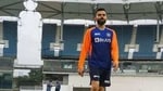 Indian cricket captain Virat Kohli during a practice session in Chennai.(Twitter/BCCI)