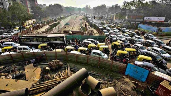 Farmers have been protesting at the borders surrounding the national capital against the three new farm laws. (HT Photo)