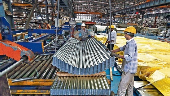 The government on Monday announced slashing of import duties on a number of steel items to provide relief to MSMEs(HT_PRINT)