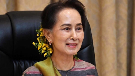 Suu Kyi, President Win Myint and other leaders were detained by Myanmar’s army(AFP File Photo)