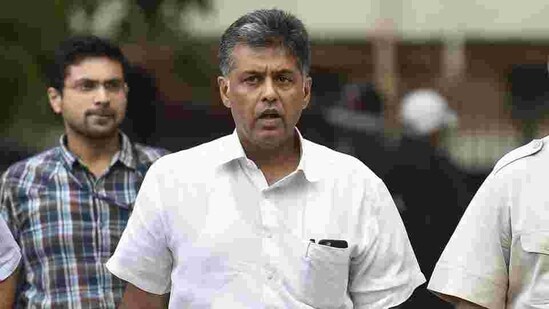 Congress leader Manish Tewari said those promoted to the cabinet rank were being rewarded for working for VIPs.(Ravi Choudhary/HT PHOTO)