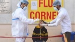 A health worker collects a swab sample from a child for coronavirus testing at Rajiv Gandhi Super Speciality Hospital in New Delhi.(Raj K Raj/ Hindustan Times) A health worker collects a swab sample from a child for coronavirus testing at Rajiv Gandhi Super Speciality Hospital in New Delhi.(Raj K Raj/ Hindustan Times)