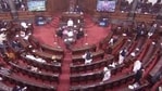 Rajya Sabha was adjourned shortly after the session began on Tuesday morning.(ANI Photo)