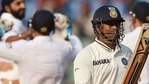 Sachin Tendulkar walks back after being dismissed by Sachin Tendulkar. (BCCI) Sachin Tendulkar walks back after being dismissed by Sachin Tendulkar. (BCCI)