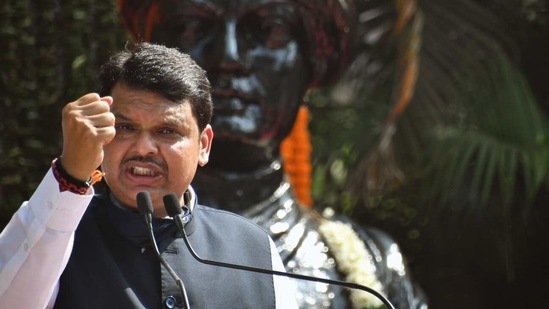 BJP leader Devendra Fadnavis said state government failed to take any coercive action against Usmani despite repeated complaints lodged by the BJP. (ANI Photo)