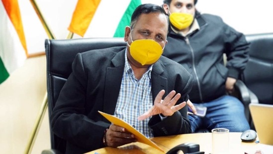 Delhi health minister Satyendra Jain (ANI) Delhi health minister Satyendra Jain (ANI)